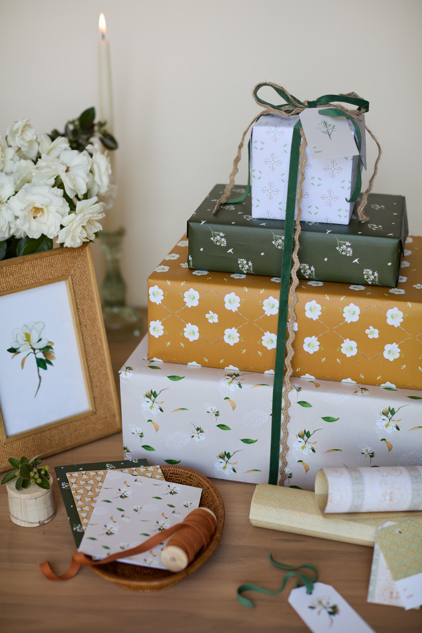 Evergreen Blooms Collection