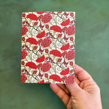 Carnation Pomegranate (red) A2 Greeting Card
