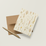 Among Wildflowers A2 Greeting Card