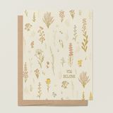 Among Wildflowers A2 Greeting Card