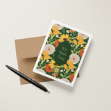 Autumn Blooms A2 Greeting Card