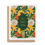 Autumn Blooms A2 Greeting Card