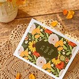 Autumn Blooms A2 Greeting Card