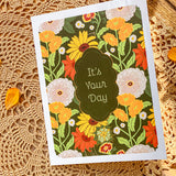 Autumn Blooms A2 Greeting Card