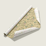 BlueJay Branches Gift Wrap Sheet - Double Sided