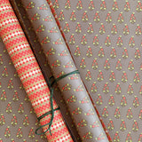 Boteh Trees Gift Wrap Sheet-Double Sided