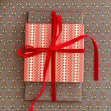 Boteh Trees Gift Wrap Sheet-Double Sided