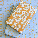 California Poppy Gift Wrap Sheet-Double Sided