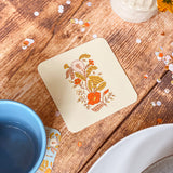 Wildflower Reverie Coaster Set-Double Sided