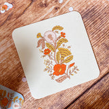 Wildflower Reverie Coaster Set-Double Sided