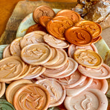 Calendula Wax Seals – Pumpkin
