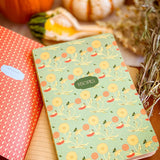 Calendula Ktichen Recipe 5.25 x 8.25 LayFlat Notebook