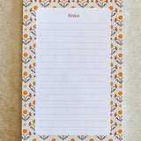 Calendula 4 x 6 Notepad