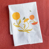 Calendula Tea Towel