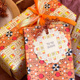 Trick or Treat Gift Wrap Sheet-Double Sided