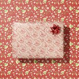 Cerise Gift Wrap Sheet-Double Sided