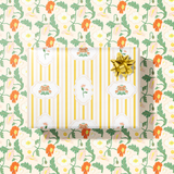 Floreale Gift Wrap Sheet-Double Sided
