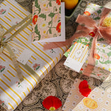 Floreale Gift Wrap Sheet-Double Sided