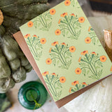 French Marigold A2 Greeting Card