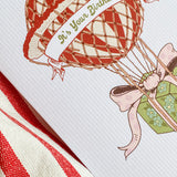 Hot Air Balloon Birthday A2 Greeting Card