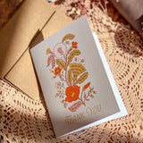 Wildflower Reverie Thank You A2 Greeting Card