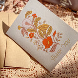 Wildflower Reverie Thank You A2 Greeting Card