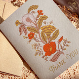 Wildflower Reverie Thank You A2 Greeting Card