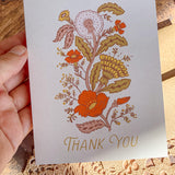 Wildflower Reverie Thank You A2 Greeting Card