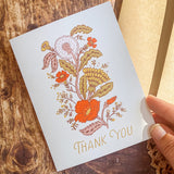 Wildflower Reverie Thank You A2 Greeting Card