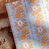 Dandelion Poppy Rows A2 Greeting Card
