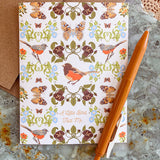 Belladonna Birds Birthday A2 Greeting Card