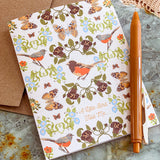 Belladonna Birds Birthday A2 Greeting Card