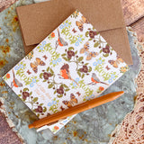 Belladonna Birds Birthday A2 Greeting Card