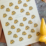 Buttercup Bunches A2 Greeting Card