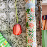 Positano Tulip Tiles Gift Wrap Sheet-Double Sided