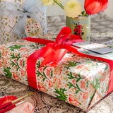 Positano Tulip Tiles Gift Wrap Sheet-Double Sided