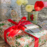 Positano Tulip Tiles Gift Wrap Sheet-Double Sided
