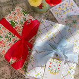Positano Tulip Tiles Gift Wrap Sheet-Double Sided