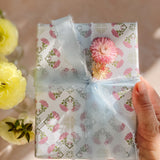 Rose Custard Gift Wrap Sheet-Double Sided