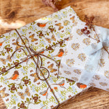 Morning Hollow Gift Wrap Sheet-Double Sided