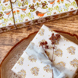 Morning Hollow Gift Wrap Sheet-Double Sided