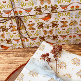 Morning Hollow Gift Wrap Sheet-Double Sided