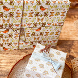 Morning Hollow Gift Wrap Sheet-Double Sided