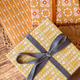 Golden Thread A2 Greeting Card