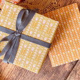 Golden Thread A2 Greeting Card