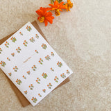 Garden Gratitude Thank You A2 Greeting Card
