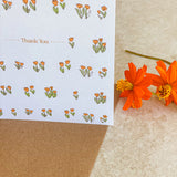 Garden Gratitude Thank You A2 Greeting Card