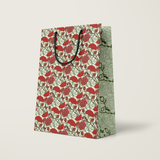 Carnation Pomegranate Gift Bag