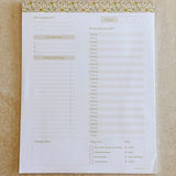 Greatest Day Planner 8.5 x11 Notepad