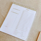 Greatest Day Planner 8.5 x11 Notepad